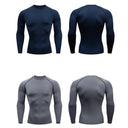 High-Performance Men's Compression MMA Fitness T-Shirt