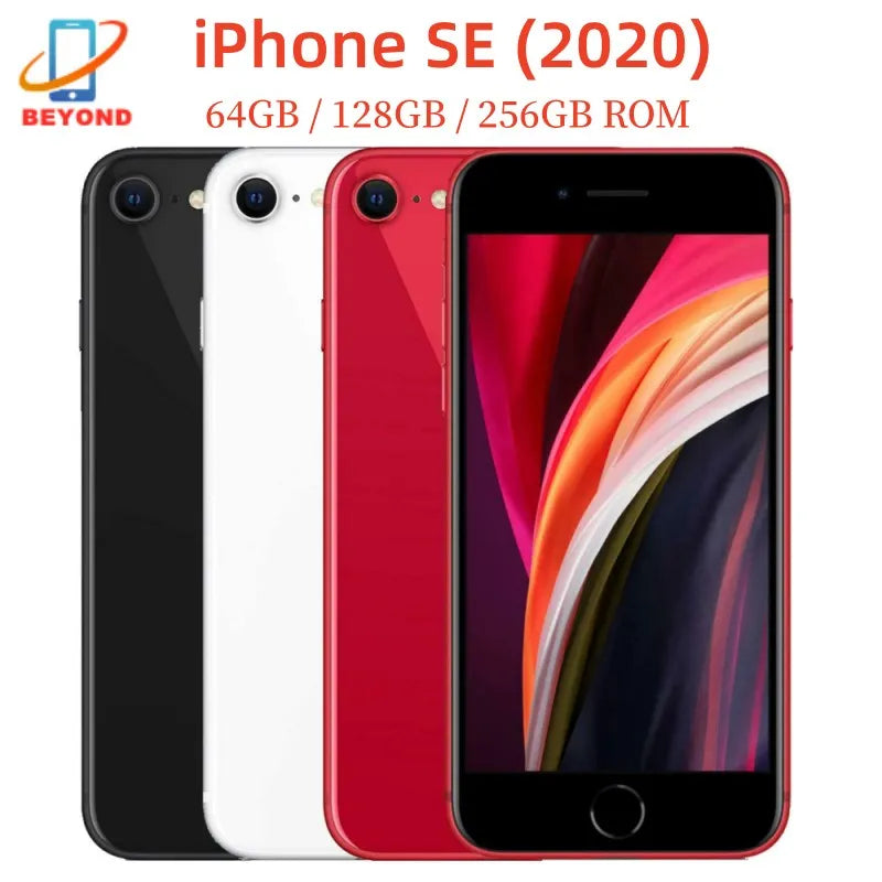 Apple iPhone SE 2020 SE2 SE2020 4.7" RAM 3GB ROM 64/128/256GB IOS Fingerprint 4G LTE 12MP Original Unlocked  ourlum.com   