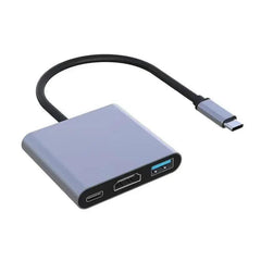 USB Type-C Hub with HDMI 4K & 100W Fast Charging: Ultimate Connectivity Hub