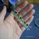 Add Several Miyuki Miyuki Tila Imitating Stone Colorful Bracelet