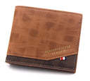 Vintage Men's Leather Wallet Stylish Multi-Compartment Purse