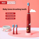 Vibrant Kids Electric Toothbrush Gentle Cleaning Rechargeable