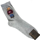 Charming Harajuku Gentleman Bear Socks Cozy Fun Fashion-Forward