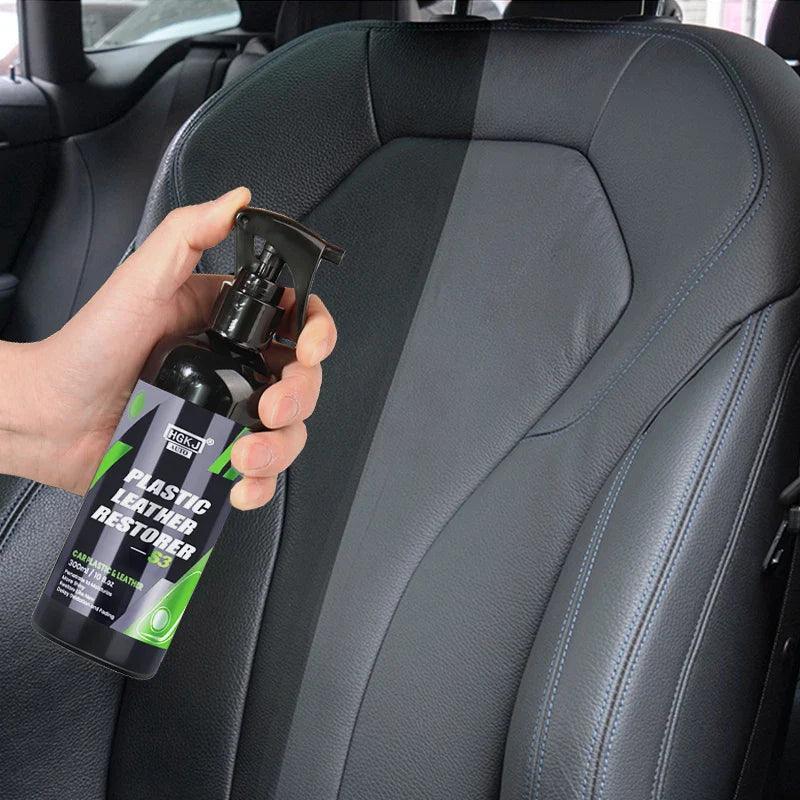 Car Interior Renovator Spray - UV Protection, Extreme Shine, Non-Greasy Formula  ourlum.com   