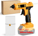 Cordless Electric Hot Glue Gun for Dewalt Fast Heating Tool