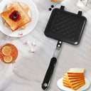 Non-Stick Gas Sandwich Maker & Grill Pan for Breakfast