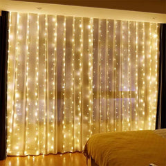 LED Curtain String Lights: Magical Wonderland Wedding & Home Decor SEO