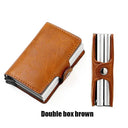 RFID Leather Wallet: Stylish Card Holder with Security Features