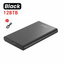  Portable High-speed SSD External Drive: Ultimate Storage Solution  ourlum.com 128TB Black  