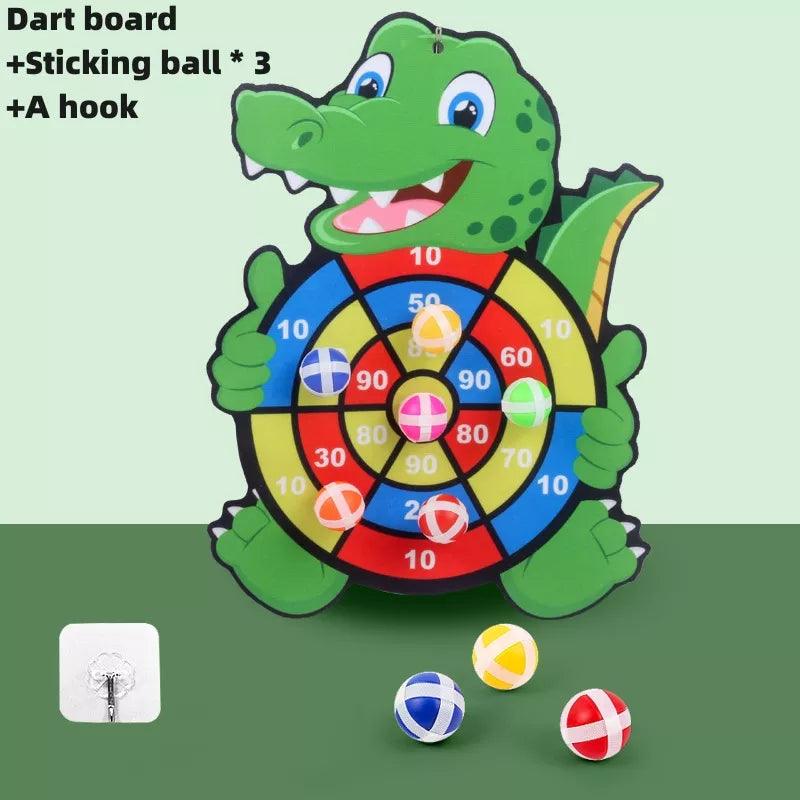 Children Cartoon Animal Dart Board Rabbit Family Interactive Toy  ourlum.com crocodile  