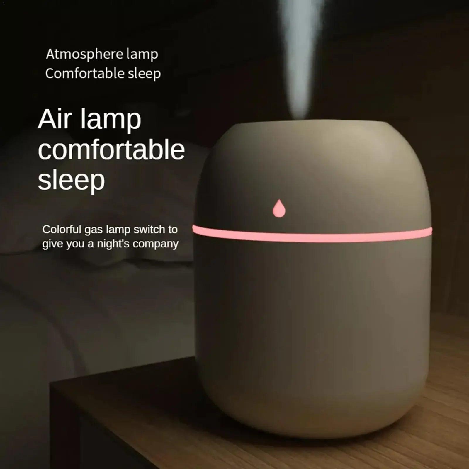 USB Aroma Diffuser with Silent Operation and Auto Power-off Protection  ourlum.com   