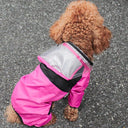 Dog Raincoat with Hoodie: Waterproof Pet Clothes for Dogs  ourlum.com pink XS 