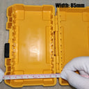 Stackable DEWALT Drill Parts Storage Box for Tool Organization