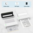 Portable A4 Thermal Printer Inkless Bluetooth Tattoo Printer