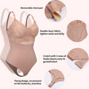 Lace Thong Bodysuit Shapewear for Women - Seamless Slimming & Tummy Control