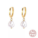 Elegant Silver Pearl Earrings: Timeless Luxury Accessory