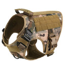 German Shepherd Training Harness & Leash Set for All Dog Breeds  ourlum.com Camouflage Harness S 