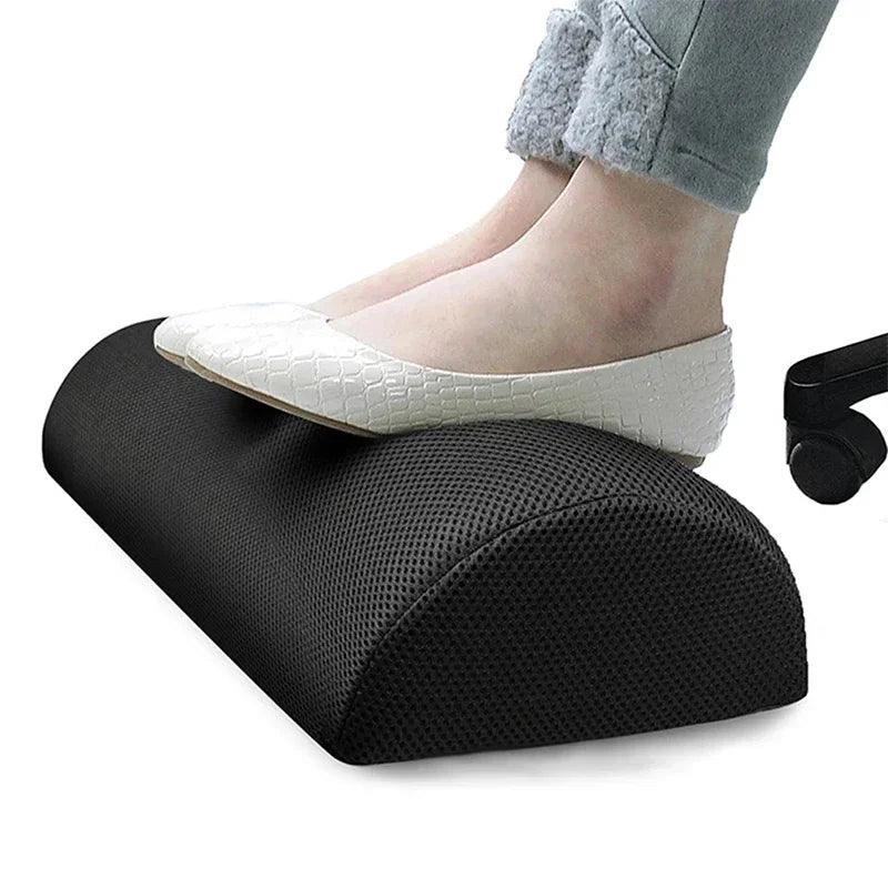 Ultimate Comfort Memory Foam Footrest with Knee Support for Office and Home Use