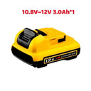 12V 3.0Ah Max Lithium Ion Replacement For DeWalt Tools