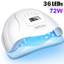 Professional Nail Dryer LED UV Lamp 81 LEDs for Gel Nails