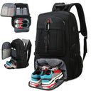 Outdoor backpack for travel, 50L waterproof camping backpack for women and men, backpack with shoe compartment  ourlum.com   