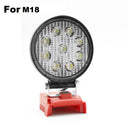 Makita & Dewalt Compatible 27W LED Work Light Flashlight