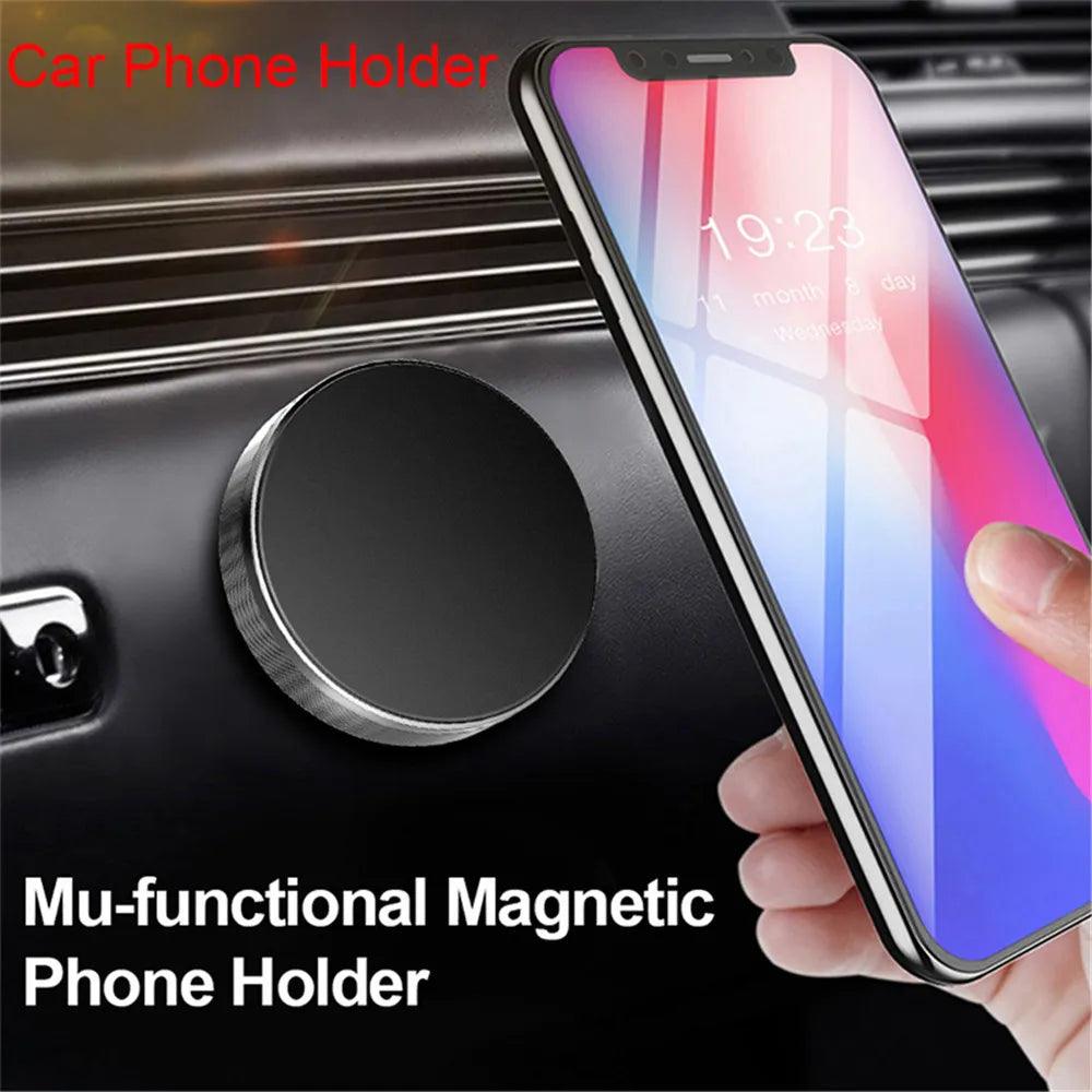 Magnetic Phone Holder: Versatile Mount for iPhone Xiaomi Huawei - Dashboard/Wall  ourlum.com   