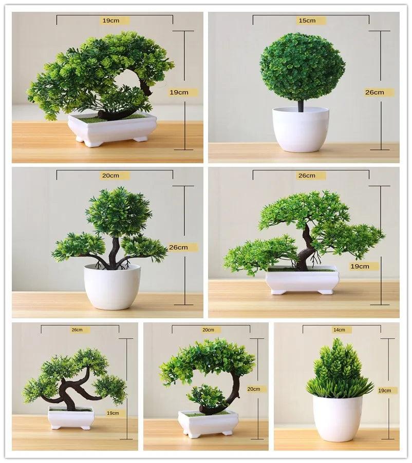 Artificial Bonsai Plants: Lifelike Greenery for Home Garden and Decor  ourlum.com   