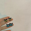 Kiss Jewelry Cute Monster Eyes Stud Earrings Trendy Kpop Fashion Gift