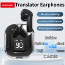 GREATWALL AI Translator Earbuds Wireless Headphones 144 Languages