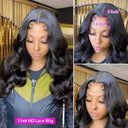 HD Transparent Lace Front Body Wave Wigs for Women