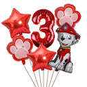 Paw Patrol Dog Balloon Set Chase Skye Marshall Birthday Fun