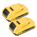 20V 3000mAh DCB200 Li-ion Battery and Charger for DEWALT