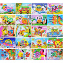 3D Cartoon Animal Foam Sticker Puzzle Game Education Toys - Kids Multi-patterns GYH  ourlum.com   