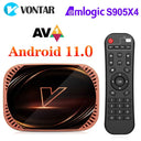 VONTAR X4 Amlogic S905X4 Smart TV Box Android 11 4GB 64GB