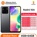 Global ROM  Redmi 10A 4GB 64GB Smartphone MTK Helio G25