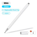 Drawing Stylus Pen: Enhanced Nib for Android iOS iPad Samsung Tablet  ourlum.com White 3  