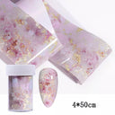 Trendy Marble Nail Foil Stickers Set for DIY Nail Art