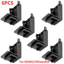 3/6 Pack Power Tool Battery Mount Holder 2 in 1 Stand Storage