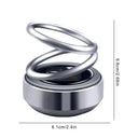 Elegant Car Perfume Double-ring Aroma Diffuser Solar Freshener