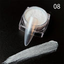 Aurora Chrome Nail Art Kit: Radiant Glitter & Mirror Pigment