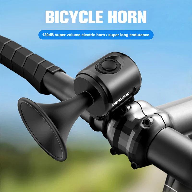 Electric Bike Horn: 120db Safety Bell, Waterproof Alarm System  ourlum.com   