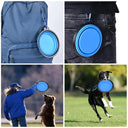 Collapsible Silicone Pet Bowl for Outdoor Travel Adventures