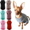 Warm & Stylish Turtleneck Sweater for Small Dogs & Cats