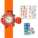 Animal Shape Kids' Slap Watch Fun Timepiece for Boys Girls