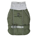 Cozy Luxury Winter Jacket for Dogs: Waterproof, Padded, Warm & Reflective  ourlum.com Green M 