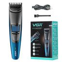 VGR Cord/Cordless 1-20mm Adjustable Beard Hair Trimmer