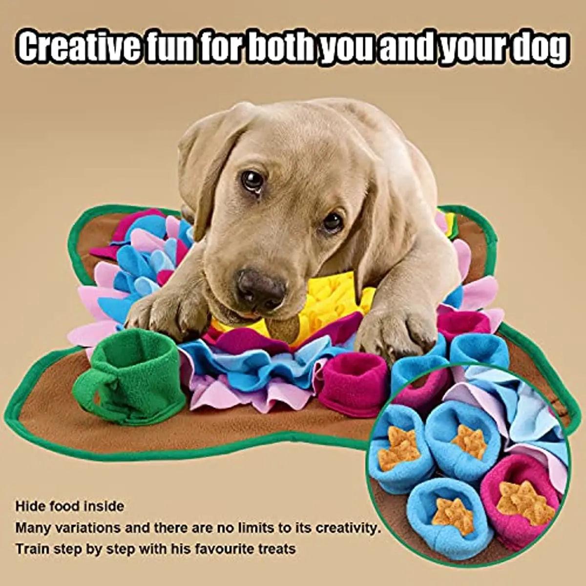 Interactive Pet Snuffle Mat: Engage, Slow Feeding, Stress Relief & Dental Care  ourlum.com   