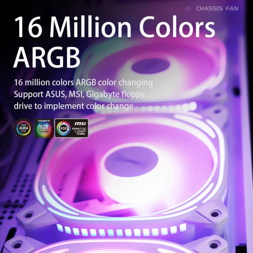 Aigo Z12 RGB Cooling Fan: Elevate PC Gaming Setup with Enhanced Performance  ourlum.com   