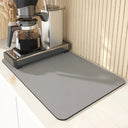 VIKAMA Solid Color Diatomaceous Earth Drying Mat Non-slip